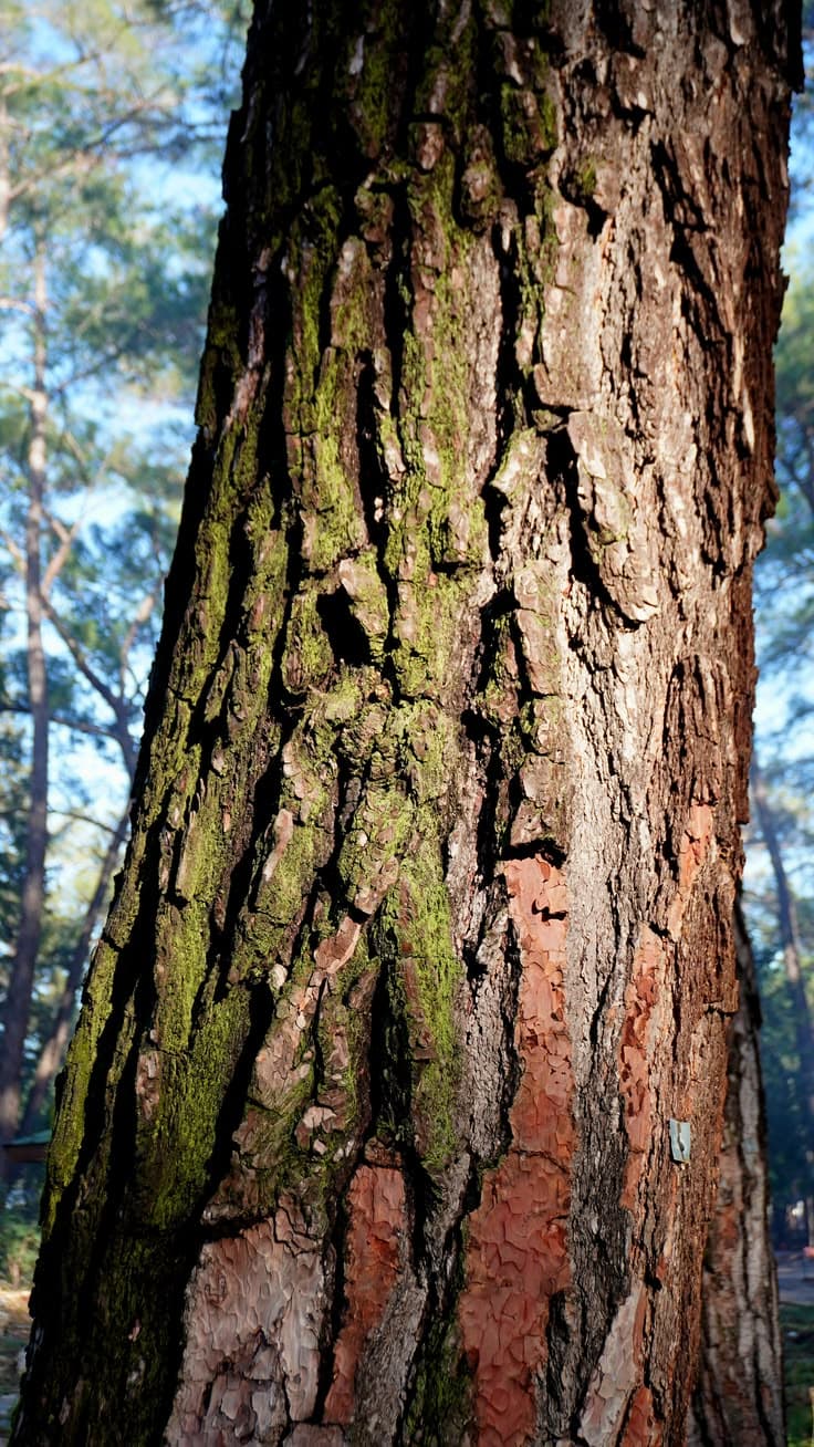 Ɔfram bark texture